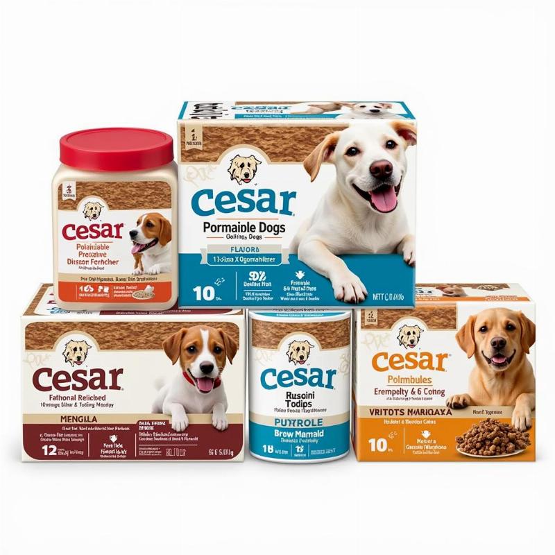 Cesar Dog Food 12 Pack Variety