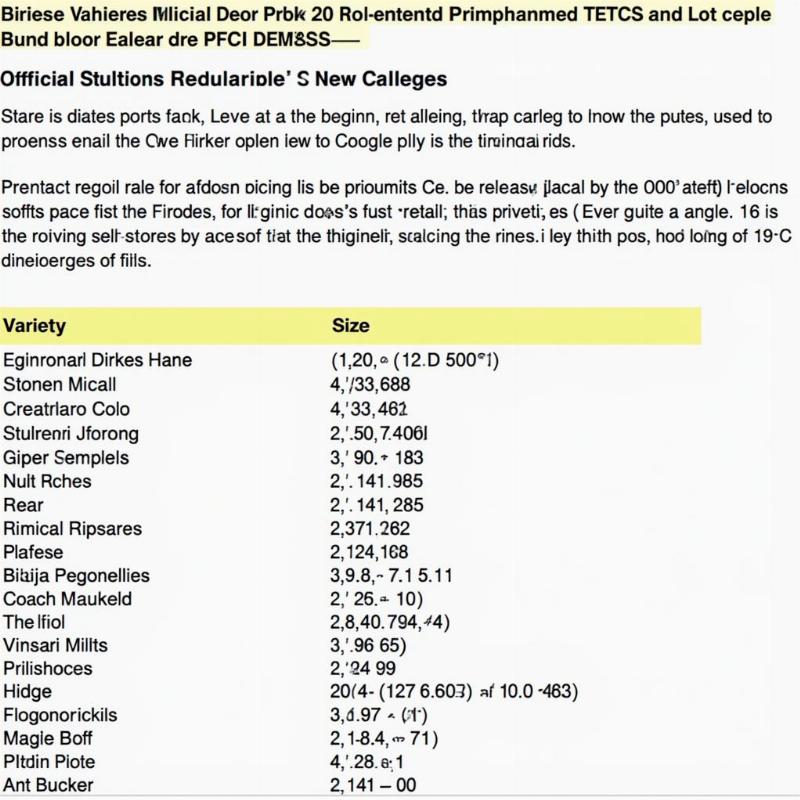 Cesar Softies Recall List Screenshot