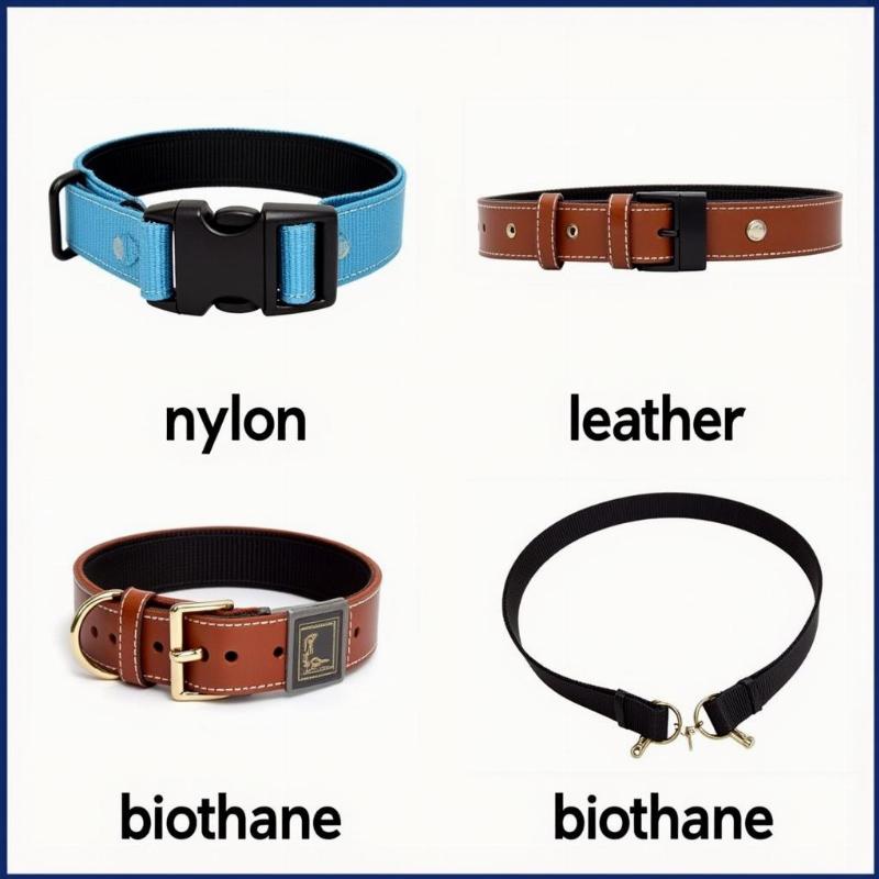 Dog Collar Materials