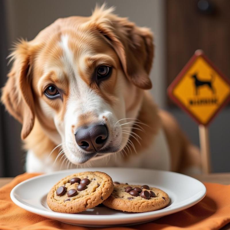 Chocolate Chip Cookies Toxic to Dogs