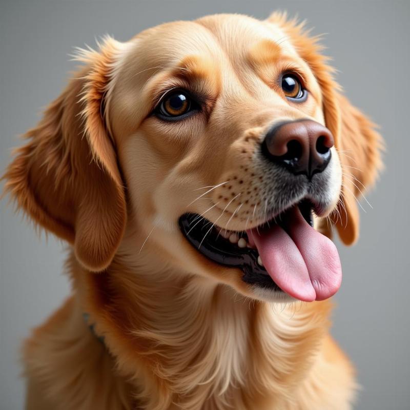 Dog with healthy coat