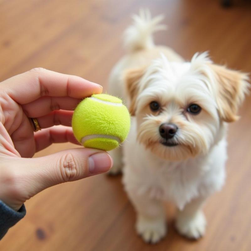 Playing safely with small dogs