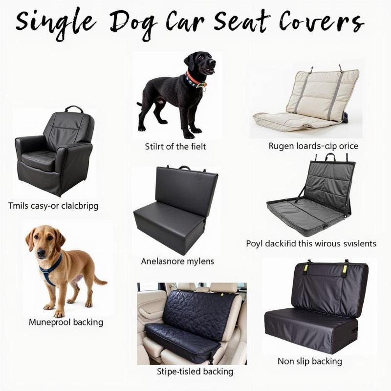 Choosing the right dog car seat cover