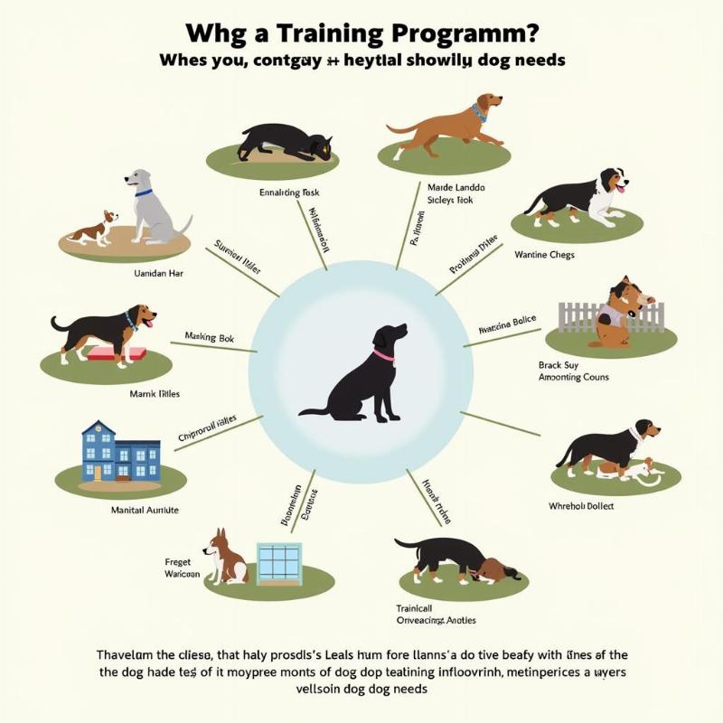 Choosing a suitable dog training program