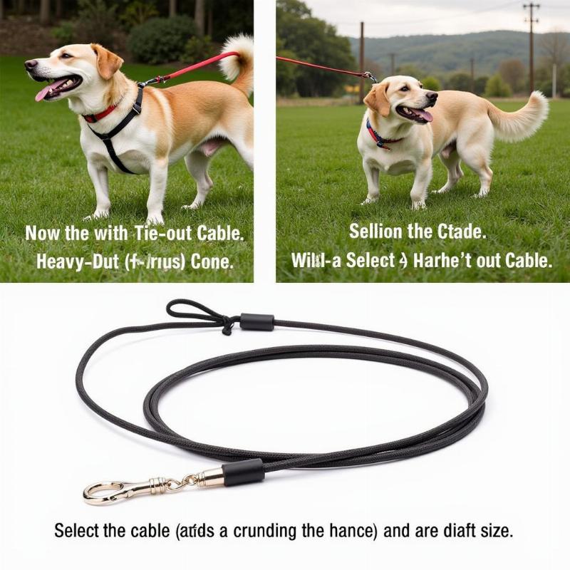 Choosing a Dog Tie Out Cable for Outdoor Use