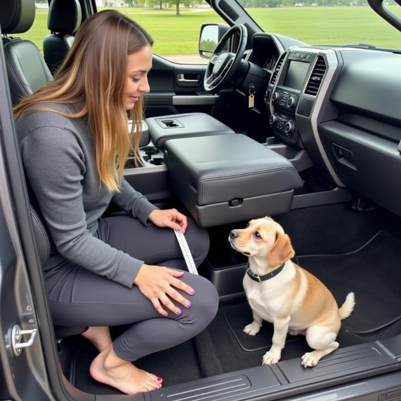 Choosing a Dog Bed for Truck Console