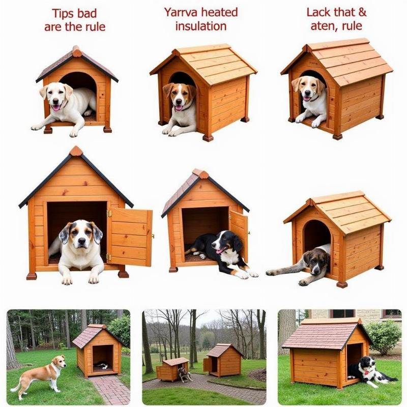 Choosing a heated dog house for outdoors