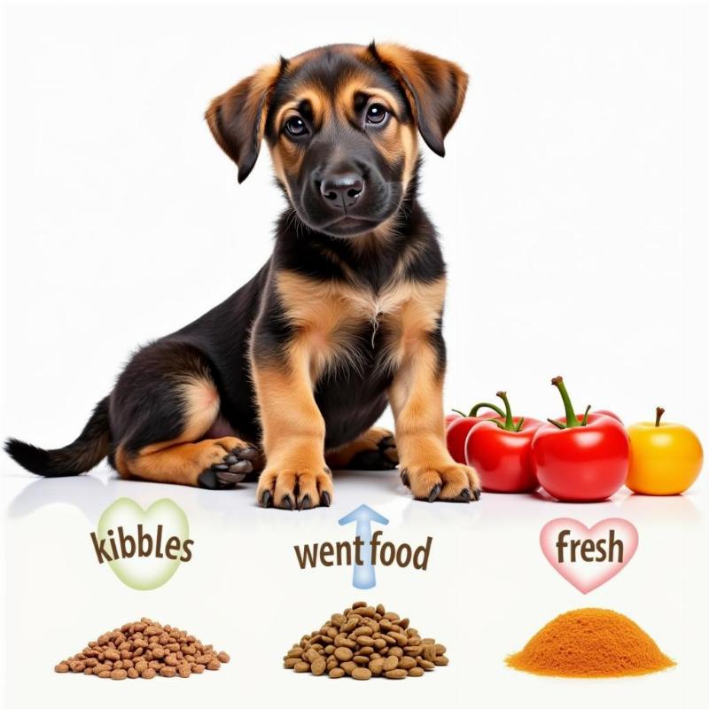 Choosing Food for a German Shepherd Puppy