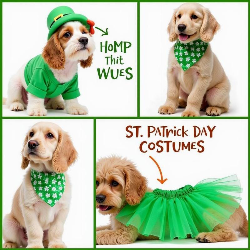 Choosing St. Patrick's Day Outfit for Dogs