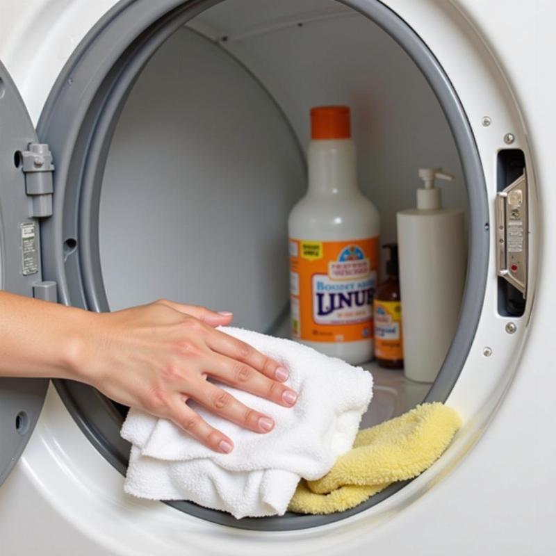 Cleaning Dryer with Vinegar