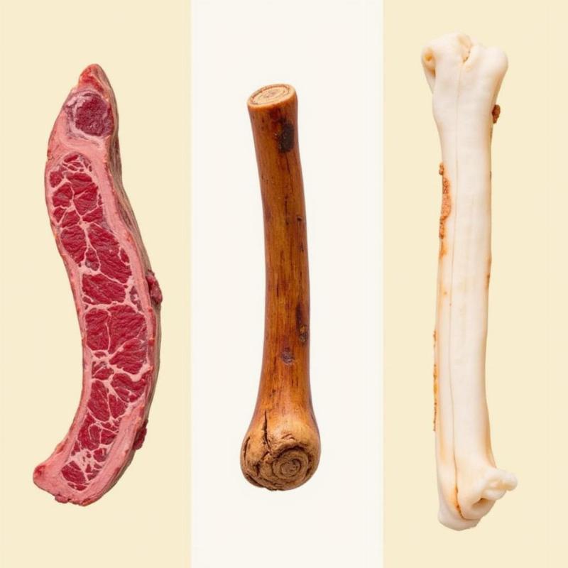 Comparison of Dog Chews: Beef Pizzle, Bully Stick, and Rawhide