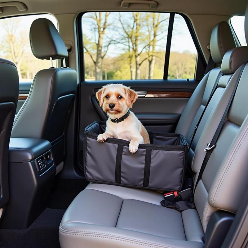 Console Dog Car Seat Safety