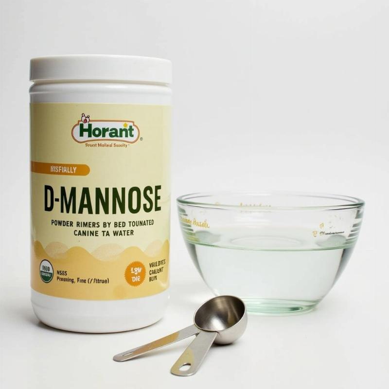 D-Mannose powder supplement for dogs