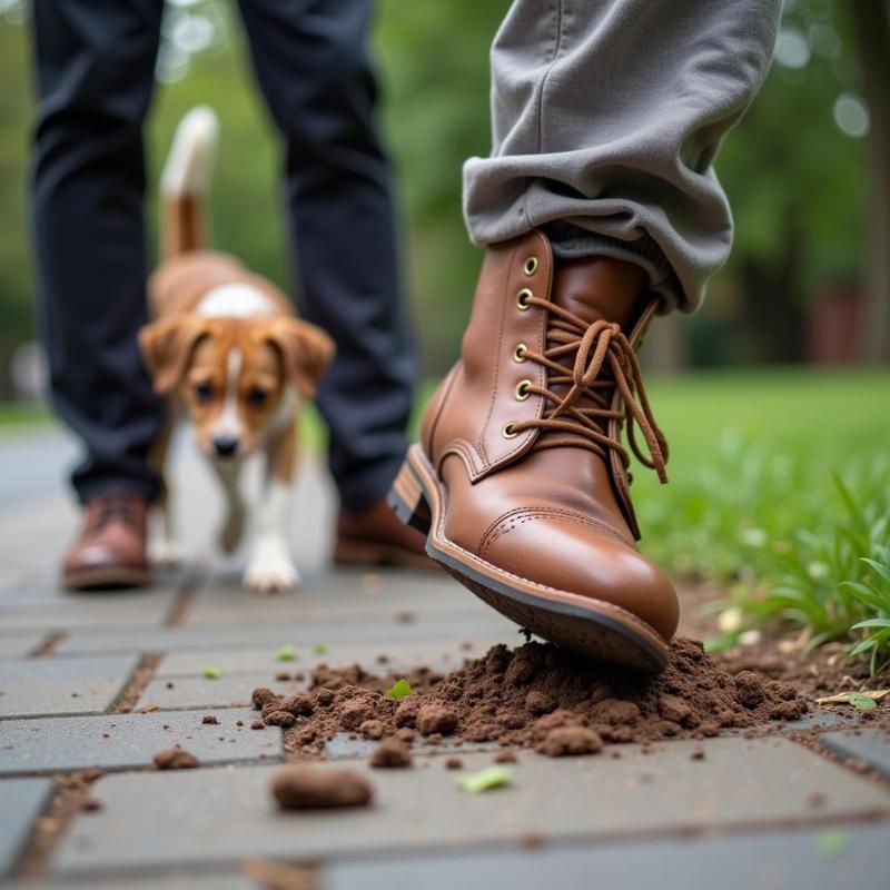 Stepping in dog poop: Is it good luck or bad luck?