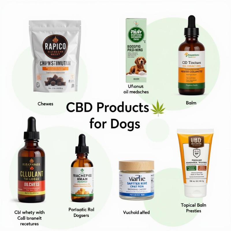 Different CBD Products for Dogs