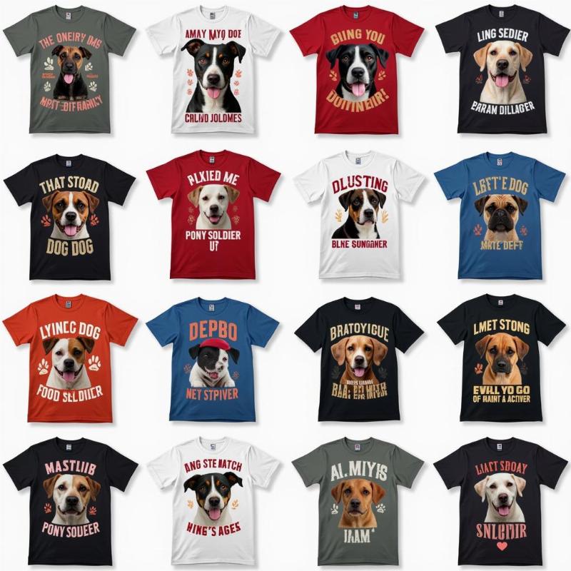 Different Lying Dog Faced Pony Soldier Shirt Styles