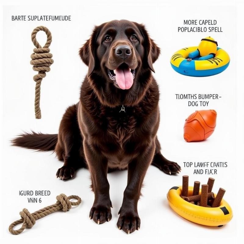 Dog toys for Newfoundland