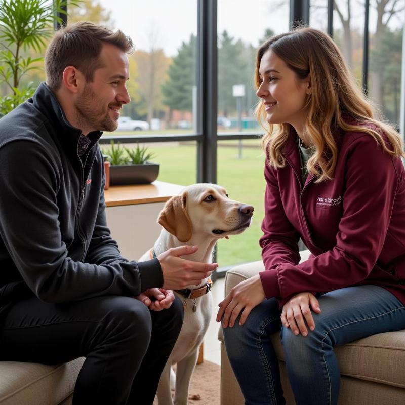 Meeting the Staff at a Dog Boarding Facility in American Fork