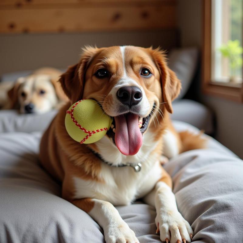 Happy Dog at a Canton GA Boarding Facility