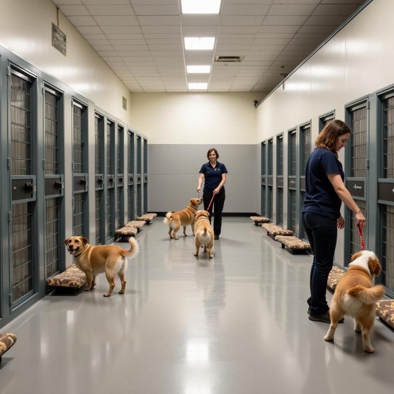 Clean and spacious dog boarding facility in St. Cloud, MN