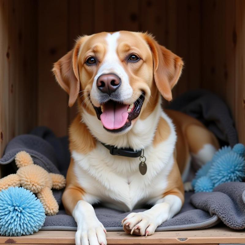 Happy Dog at Pigeon Forge Boarding