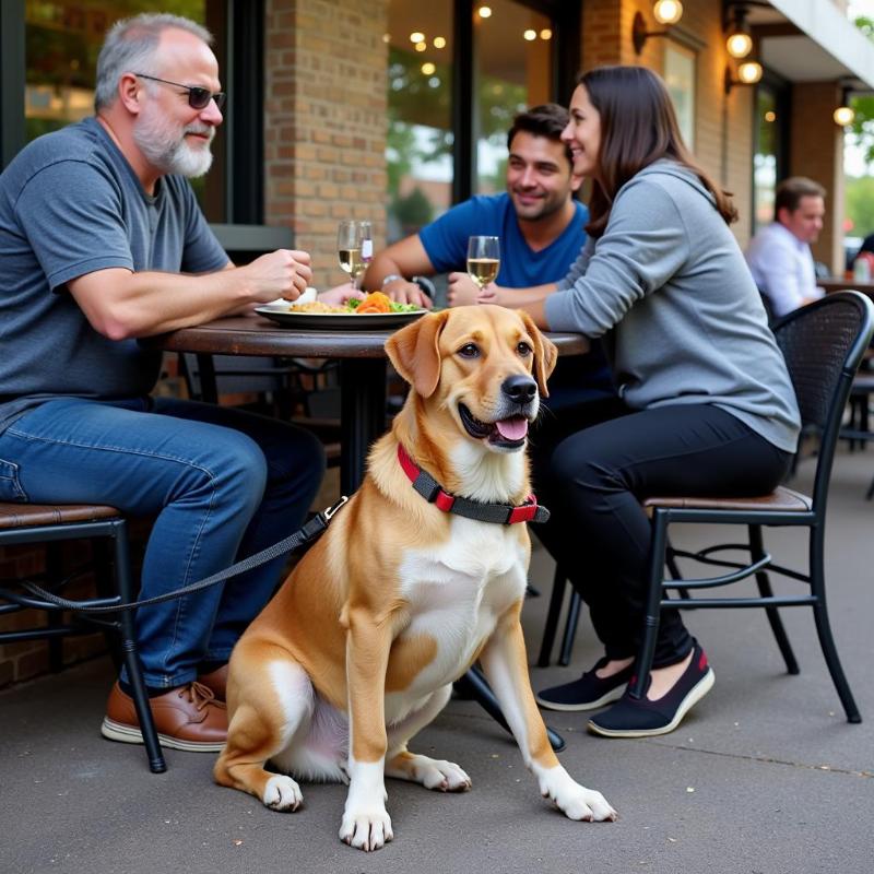 Dog Dining Etiquette in Morristown