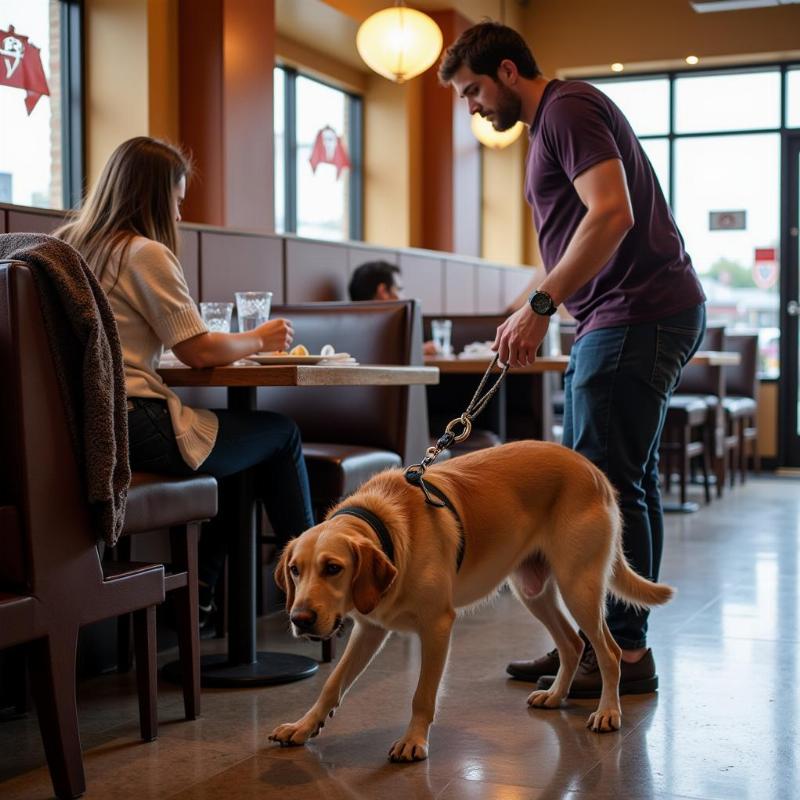 Dog Dining Etiquette in Wichita