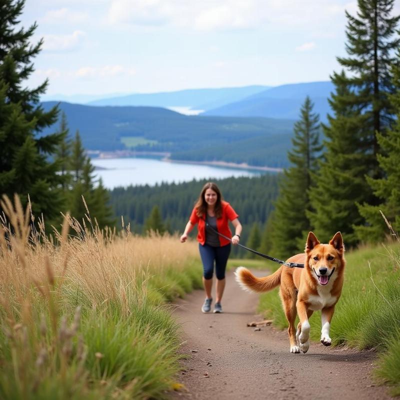 Dog Hiking Coeur d'Alene Trails