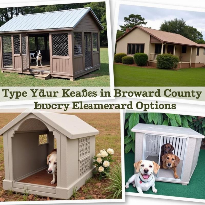 Types of Dog Kennels in Broward County