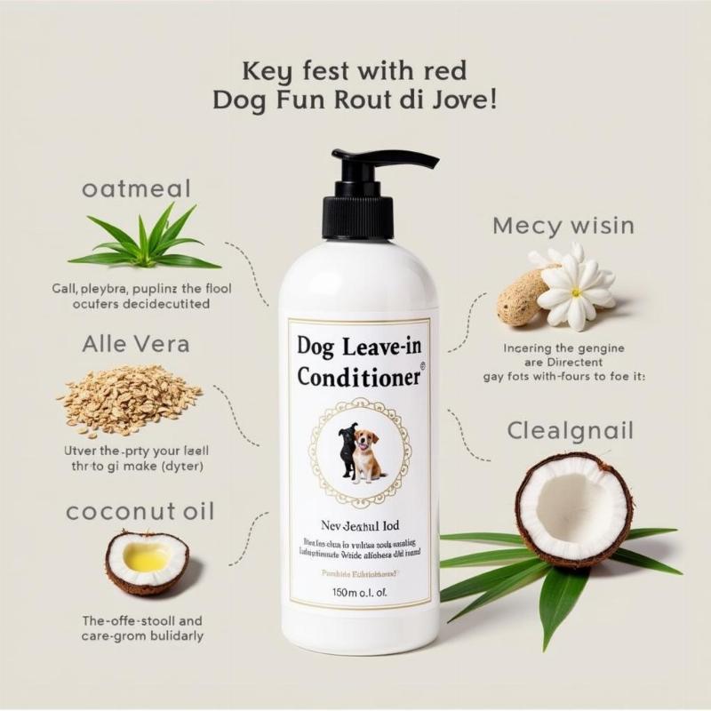 Dog Leave-in Conditioner Ingredients