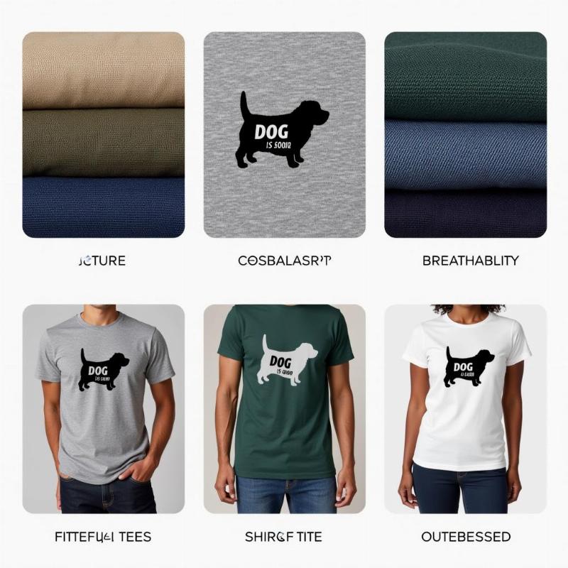 Dog Life is Good Shirt Fabrics and Fits