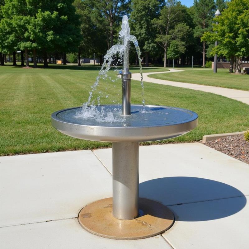 Dog Park in Bowling Green KY with Water Fountain