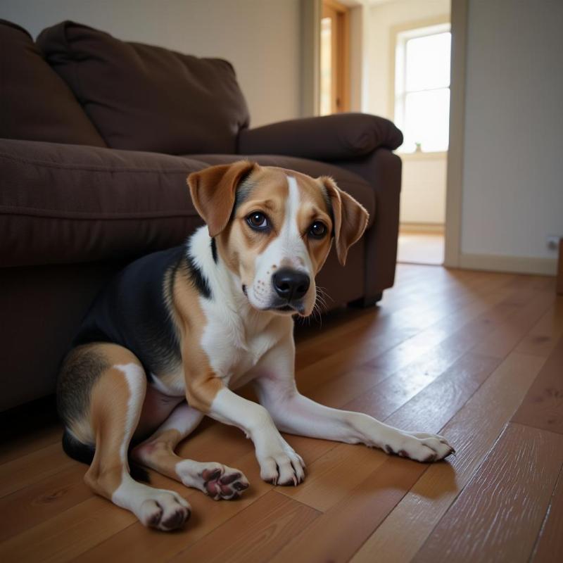 Dog Peeing on Couch: Separation Anxiety