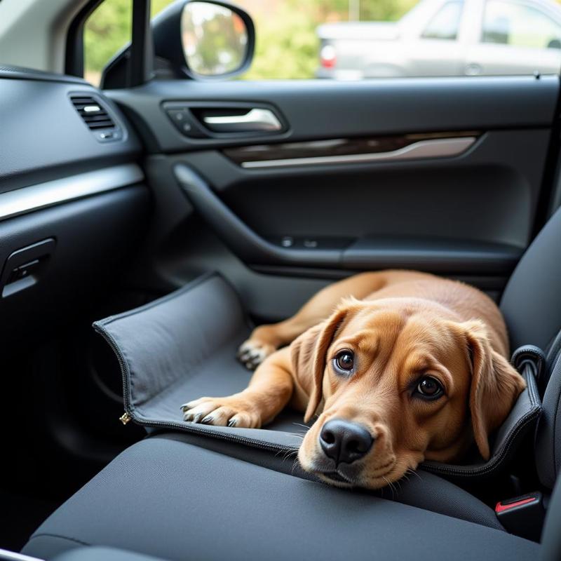 Dog Safe in Car with AC On