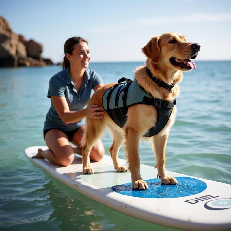 Dog Surfing Training Del Mar