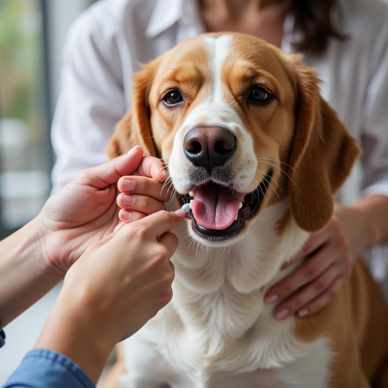 Administering Medication to a Dog