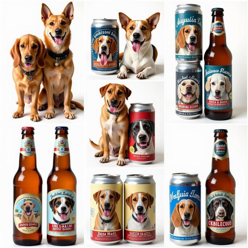 Dog-Themed Beer Labels