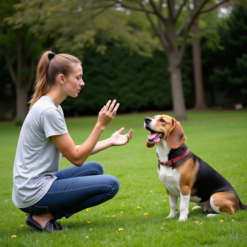 Dog Training Stay Command