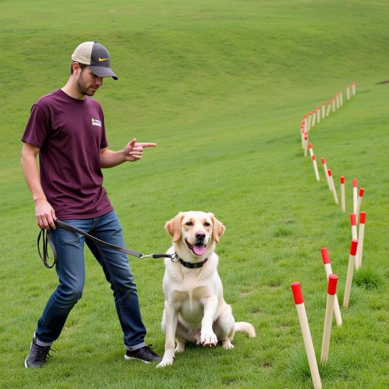 Dog Training with Wireless Fence