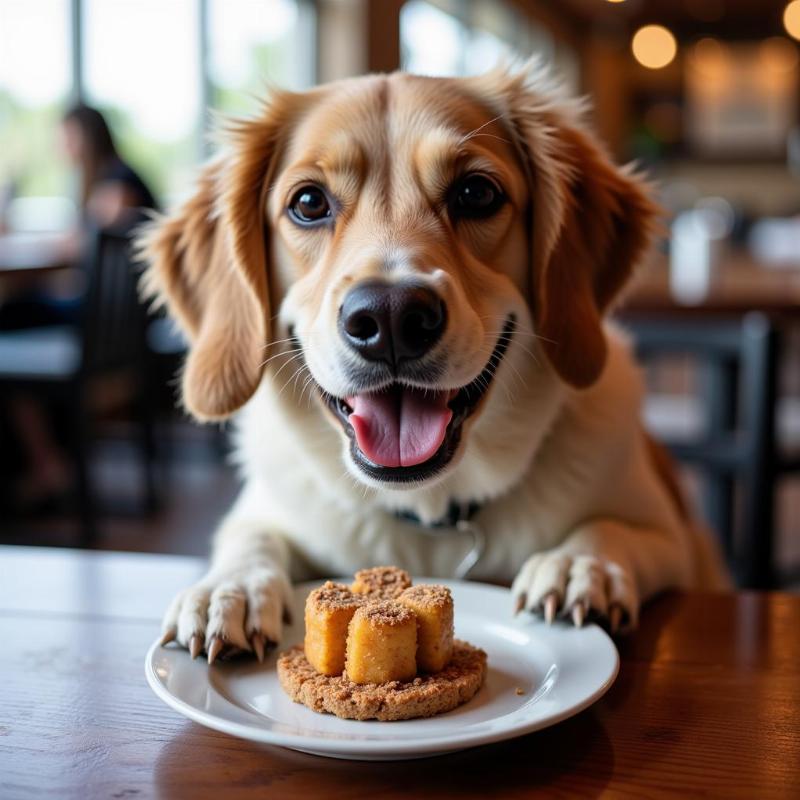 Dog treats at a Bonita Springs restaurant