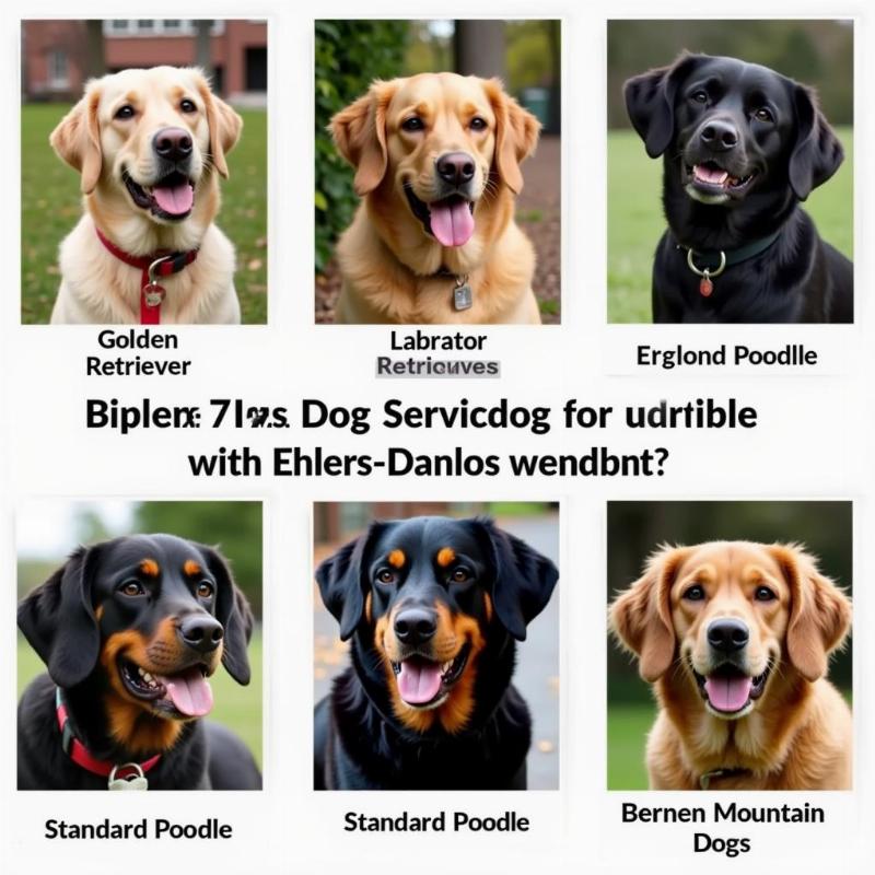 EDS Service Dog Breeds