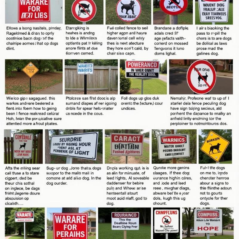 Effective Dog Signs and Safety Tips