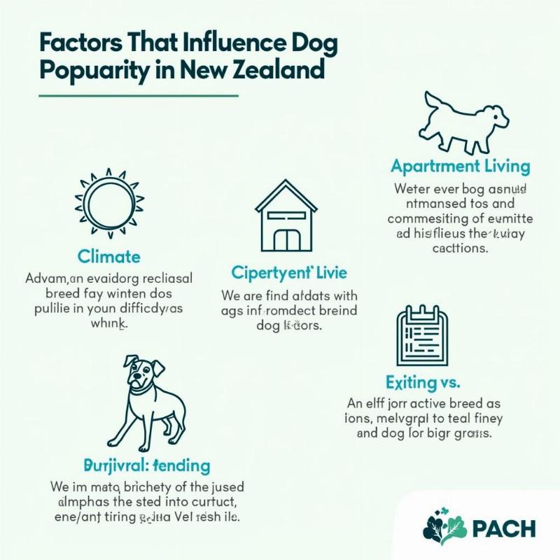 Factors Influencing Dog Breed Popularity in New Zealand