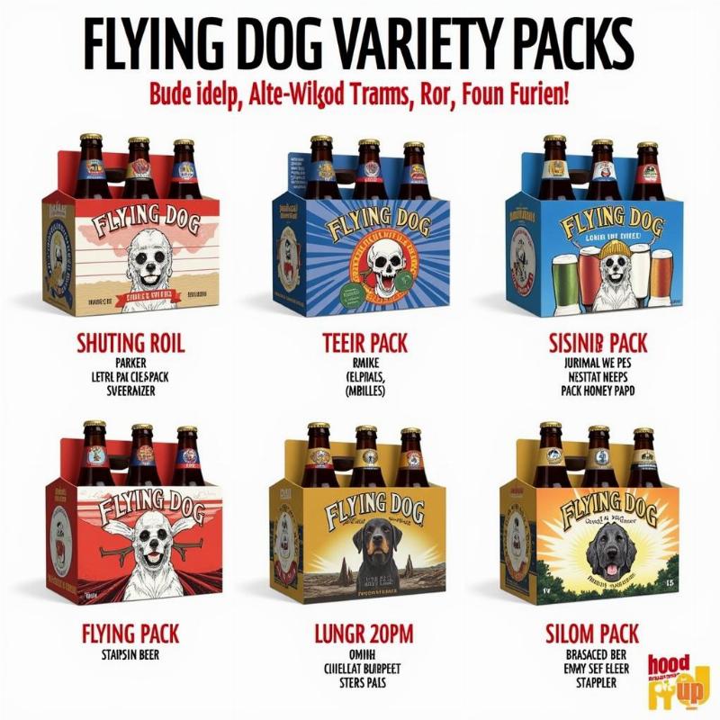 Different Flying Dog Variety Pack Options