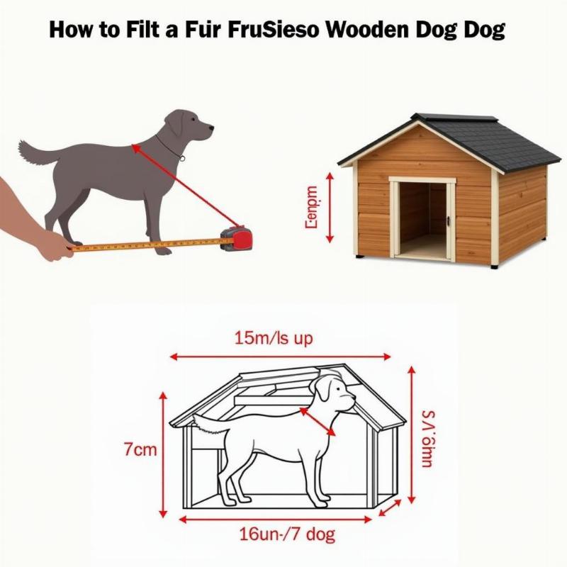 Frisco Classic Dog House Sizing Guide