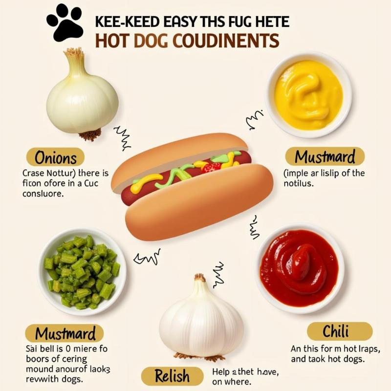 Condiments toxic to dogs