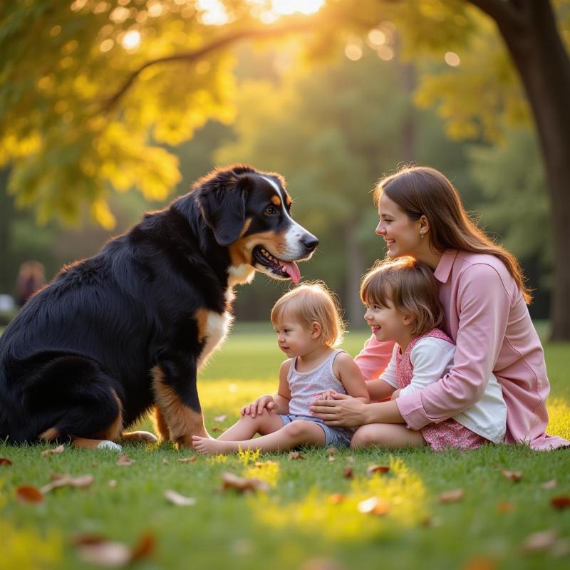 Greater Swiss Mountain Dog Family Companion