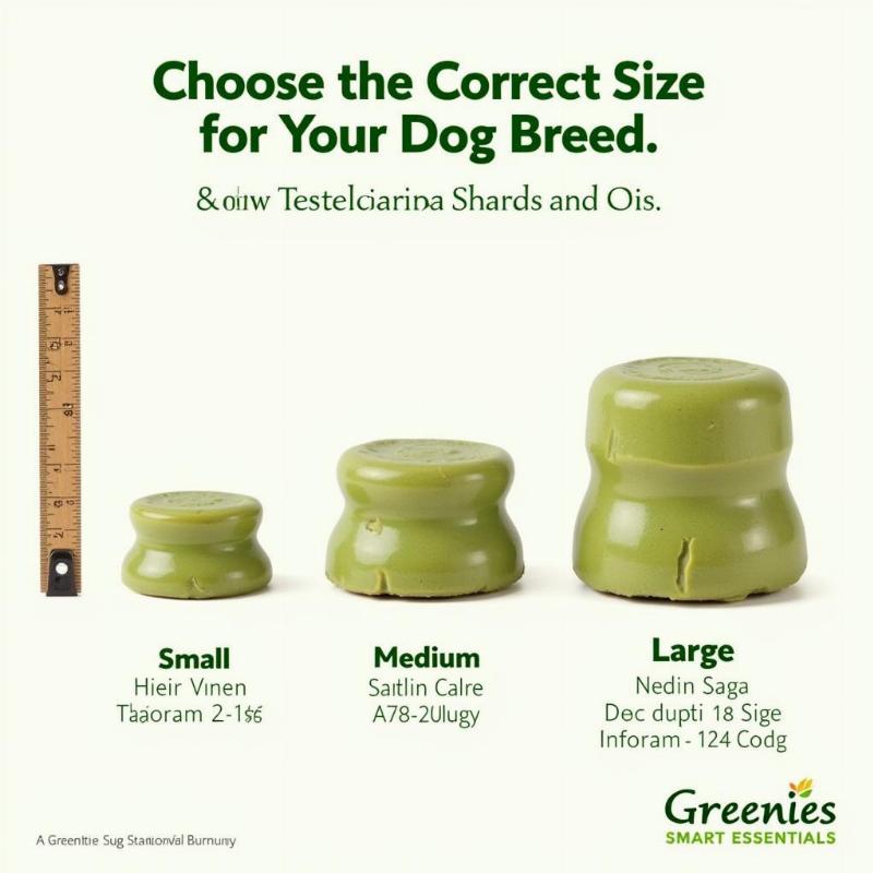 Greenies Smart Essentials in various sizes for different dog breeds