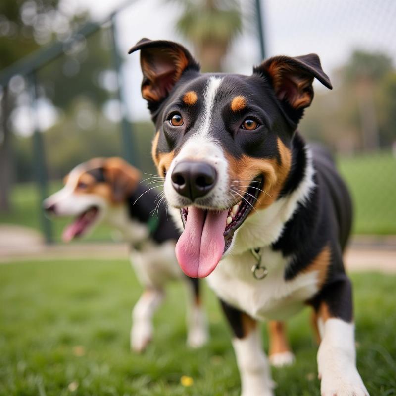 Happy Dog at Ventura County Dog Day Care