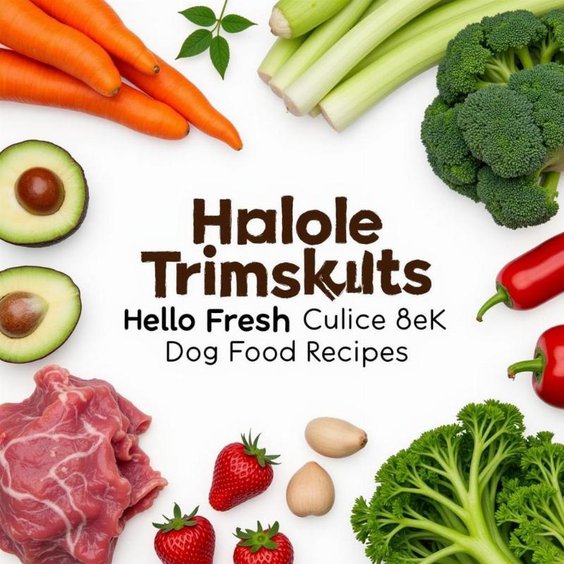 Hello Fresh Dog Food Ingredients